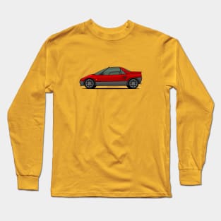 Autozam AZ-1 side profile drawing Long Sleeve T-Shirt